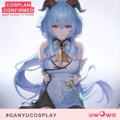 Uwowo Genshin Impact Fanart: Ganyu Qipao Chinese Dress Cosplay Costumes -Uwowocosplay Shop 00 86a95706 cfbb 4084 a250 f712358449e4