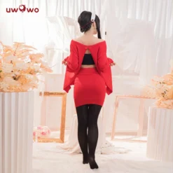 Uwowo Plus Size Anime Spy X Family: Yor Forger Sweater Yor Forger Dress Christmas Cosplay Costume Casual Red Sweater -Uwowocosplay Shop 00 d939b25f 93a4 4a26 8617 fac327e8df1c