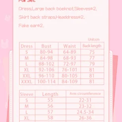 Uwowo Anime/Manga Chobits Chii Lolita Pink Bow Clamp Cosplay Costume -Uwowocosplay Shop 03 bdb4b1e5 3ad6 4012 884e b44f12621302