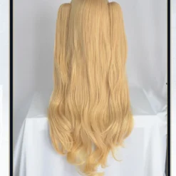UWOWO Fate Grand Order Ereshkigal Cosplay Wig 80cm Long Gold Double Tail Cosplay Hair -Uwowocosplay Shop 06