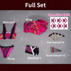 Uwowo Anime Demon Slayer: Kimetsu No Yaiba Daki CosplayDemon Slayer Costume -Uwowocosplay Shop 07