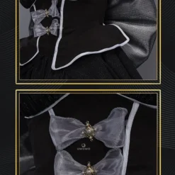 Uwowo Anime/Manga Chobits: Freya Black Bow Lolita Chii Cosplay Costume -Uwowocosplay Shop 07 550a095d 2244 4701 9311 35702f37256d