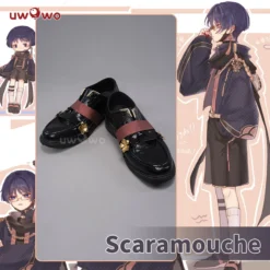 Uwowo Genshin Impact Fanart: Scaramouche Casual Outfit Cosplay Shoes Scaramouche Shoes