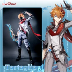 Uwowo Game Genshin Impact Tartaglia/Childe Men Cosplay Costume