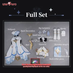 Uwowo Genshin Impact Lumine Traveler LED Female Lumine Cosplay Costumes -Uwowocosplay Shop 123 935164fa 2fee 4c05 9301 f05849369030