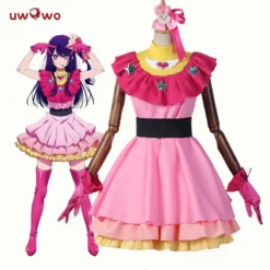 Uwowo Collab Series: Anime Oshi No Ko Cosplay Hoshino Ai Cosplay Costume Lolita Dress