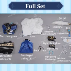 Uwowo Genshin Impact Yelan Liyue Hydro Female Cosplay Ye Lan Costume -Uwowocosplay Shop 18 19c4e6bb d081 4859 be1b 7bb1c3663a13