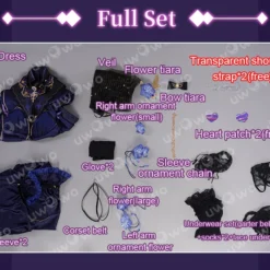 Exclusive Uwowo Genshin Impact Fanart Keqing Succubus Gown Dress Cosplay Costume -Uwowocosplay Shop 19 918da272 fcb3 4c76 a2e6 f1ecb6ef2c06