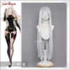 Uwowo Game NieR:Automata Cosplay A2 Cosplay YoRHa Type A No.2 Cosplay Wig Long Hair