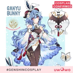 Exclusive Uwowo Genshin Impact Fanart Ganyu Bunny Suit Cute Cosplay Costume -Uwowocosplay Shop 1 2c52f852 1724 49c3 b59c 14441564316c