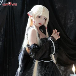 Uwowo Anime/Manga Chobits: Freya Black Bow Lolita Chii Cosplay Costume -Uwowocosplay Shop 1 31ea5b9e 98d9 4661 a8f0 1a479c3bc03e