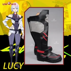 Uwowo Cyberpunk: Edgerunners Lucy Bodysuit Anime Lucy Cosplay Shoes