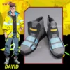 Uwowo Anime Cyberpunk: Edgerunners Cosplay Shoes David Cosplay Shoes