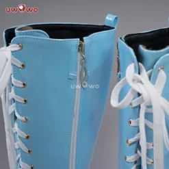 Uwowo Cosplay Shoes Universal Shoes Boots Black Blue White Rose High Tube Boots -Uwowocosplay Shop 1 4963963f 07c3 490e 8e0f d6806b802e54