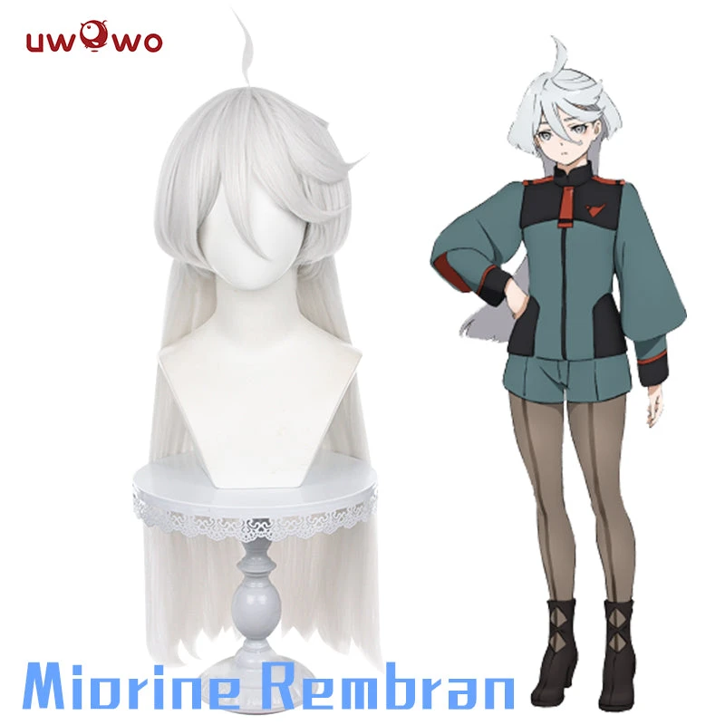 Uwowo Anime Mobile Suit Gundam The Witch From Mercury Cosplay Miorine Rembran Cosplay Wig 3 Uwowo Anime Mobile Suit Gundam The Witch From Mercury Cosplay Miorine Rembran Cosplay Wig