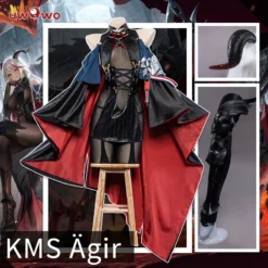 Uwowo Game Azur Lane KMS Ägir/Agir 18+ Cosplay Costume