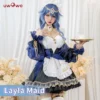 Exclusive Uwowo Genshin Impact Fanart Layla Maid Dress Cosplay Costume -Uwowocosplay Shop 1 8e9c0c67 8b87 4701 b99c ab866b3b355b
