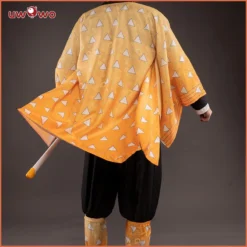 Uwowo Plus Size Demon Slayer Cosplay Kimetsu No Yaiba Agatsuma Zenitsu Cosplay Costume Demon Slaying Corps Uniform -Uwowocosplay Shop 1 99c54a4c c45c 4d99 99e9 4f2554b96a76