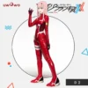 UWOWO Anime DARLING In The FRANXX Cosplay Plus Size Costume Zero Two CODE:002 Bodysuit Plug Suit Christmas Gifts