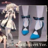 Uwowo Game Genshin Impact Concert Barbara Cosplay Costume Shoes