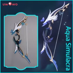 Uwowo Genshin Impact Weapons Yelan Weapon Aqua Simulacra Bow Arrow Yelan Props