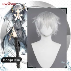 Uwowo Anime Date A Live: Wig Nia Honjo Astral Wig Nun Cosplay Wig