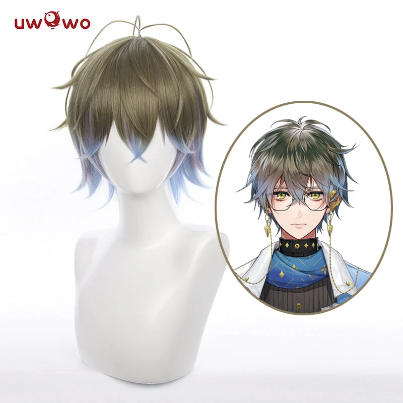 Uwowo NIJISANJI Cosplay Vtuber Wig Ike Eveland Cosplay Wig 6 Uwowo NIJISANJI Cosplay Vtuber Wig Ike Eveland Cosplay Wig - Image 4