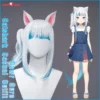 Uwowo Vtuber Gawr Gura Catshark Casual Outfit Cosplay Wig+Ear 2 Uwowo Vtuber Gawr Gura Catshark Casual Outfit Cosplay Wig+Ear -Uwowocosplay Shop 1 ebc60a03 f1eb 4b71 9afd c6ecdaeaa665