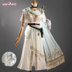 Uwowo Collab Series Game Identity V Seer Eli Clark Cosplay Costume White Suit Fancy Party Outfits