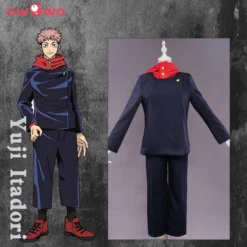 Uwowo Anime Jujutsu Kaisen Yuji Itadori Cosplay Costume Jujutsu High Uniform