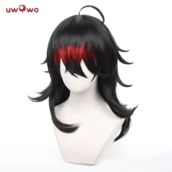 Uwowo Vtuber NIJISANJI Cosplay Wig Vtuber Vox Wig Vox Akuma Cosplay Wig -Uwowocosplay Shop 2 00b2aff0 8c89 463f a0d1 dc0da97aaa6f