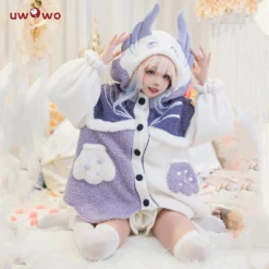 Uwowo Genshin Impact Fanart Kokomi Fishy Casual Coat Cute Cozy Jacket Cospaly Costume -Uwowocosplay Shop 2 091fb45c 395d 4af0 968a 635b2ede187f