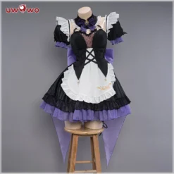 Uwowo Genshin Impact Fanart Fischl Maid Dress Cosplay Costume -Uwowocosplay Shop 2 11