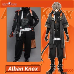 Uwowo Collab Series NIJISANJI Cosplay Vtuber Alban Knox Cosplay Costume