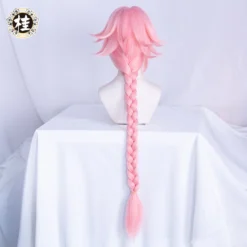 Uwowo Game Fate Grand Order/FGO Astolfo Cosplay Wig 60cm Long Pink Braid Hair -Uwowocosplay Shop 2 1a1dd020 1d20 46c1 a97a 698a3fc46c55