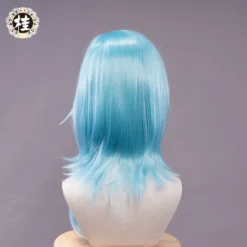 Uwowo Genshin Impact Eula Lawrence Cosplay Wig 40cm Light Blue Hair -Uwowocosplay Shop 2 1df22cfc f990 498a a935 6a64f3b7ad6b