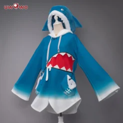 Uwowo Vtuber Gawr Gura Cosplay Costume Shark Cute Unisex Dress -Uwowocosplay Shop 2 218d3387 8496 4f4c 933d 8418e1ede5ed