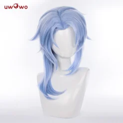 Uwowo Genshin Impact Kamisato Ayato Male Cosplay Inazuma Costume Wig 45CM Blue Wig 7 Uwowo Genshin Impact Kamisato Ayato Male Cosplay Inazuma Costume Wig 45CM Blue Wig -Uwowocosplay Shop 2 2a1dee4d 11a8 46f2 a81e adb9f9e89784