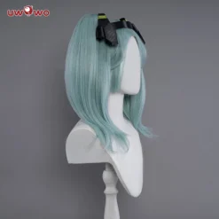 Uwowo Anime Cyberpunk: Edgerunners Cosplay Rebecca Cosplay Wig Light Blue Hair With Ponytail -Uwowocosplay Shop 2 59d5c41e d6c8 43d8 877b 0651f72ea86e