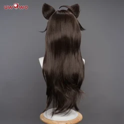 Uwowo Genshin Impact Cosplay Wig Dehya Cospaly Wig With Ears Long Coaply Hair -Uwowocosplay Shop 2 5d3428c8 baf7 4a59 9187 d5cb95ca684c