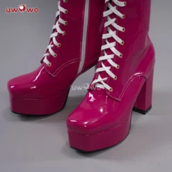 Uwowo Cosplay Shoes Universal Shoes Boots Black Blue White Rose High Tube Boots -Uwowocosplay Shop 2 ab1cbb47 00df 4711 97c5 25d2f30d4bf1