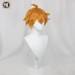 Uwowo Game Genshin Impact Tartaglia Childe Cosplay Wig 28cm Orange Short Hair -Uwowocosplay Shop 2 b1871d26 3365 4aae b037 80a48de177c9