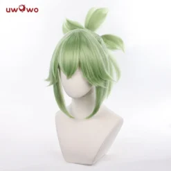 Uwowo Genshin Impact Cosplay Kuki Shinobu Cosplay Wig Short Light Green Kuki Shinobu Hair -Uwowocosplay Shop 2 c5e954b0 57c1 41e3 87a1 210b47543906