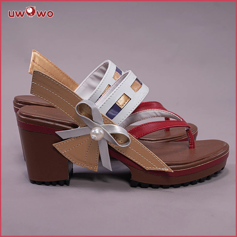 Uwowo Game Genshin Impact Inazuma Yae Miko Cosplay Shoes 6 Uwowo Game Genshin Impact Inazuma Yae Miko Cosplay Shoes - Image 4