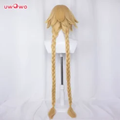 Uwowo Fate Grand Order/FGO Imaginary Scramble Jeanne D'Arc Cosplay Wig 120cm Gold Hair -Uwowocosplay Shop 2 eae4d888 3e13 4ad1 9d7e 4b4a9c3773a3