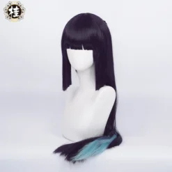 Uwowo Game Genshin Impact Liyue Geo Yunjin Cosplay Yun Jin Wig 80cm Dark Blue Purple Hair -Uwowocosplay Shop 2 f906cdd6 30ac 40d4 ac67 522b7cfb3c4a