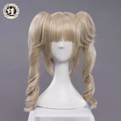 Uwowo Game Genshin Impact Barbara Shining Idol Cosplay Wig Deaconess 40cm Linen Twin Tail Hair -Uwowocosplay Shop 2 f9302a04 ae73 4eb5 ae42 835f74e2c3df