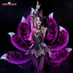 Uwowo Game League Of Legends Coven Ahri Cosplay Costume