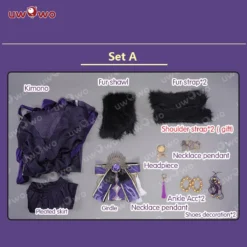 Uwowo Game Azur Lane IJN Musashi Kimono Fox Cosplay Costume -Uwowocosplay Shop 3333 f2c58e6f 73e0 4c5a 9be7 f203bfcd8ace