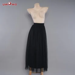 Uwowo Wednesday Addams Rave‘N Dance Black Gothic Prom Dress Cosplay Costume -Uwowocosplay Shop 34435456